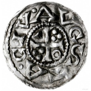 denar 1009-1024; Hahn 145.22; srebro 20 mm, 1.30 g, gię...