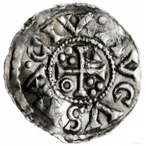 denar 1009-1024; Hahn 145.39; srebro 20 mm, 1.46 g, gię...