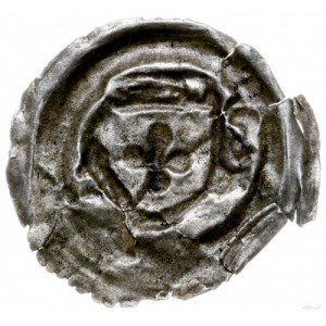 brakteat, ok. 1236-1248; Ramię z proporcem; BRP Prusy T...