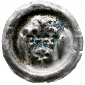 brakteat, ok. 1257-1268; Brama z łukowatym prześwitem i...