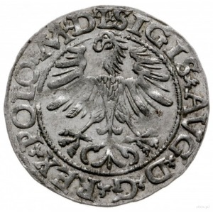 półgrosz 1565, Wilno; końcówki napisów L/LITVA; Cesnuli...