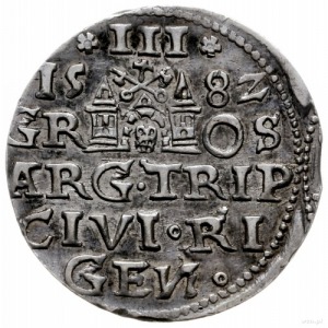 trojak 1582, Ryga; Iger R.82.1.b (R2), Gerbaszewski 8, ...