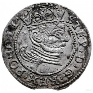 grosz 1582, Ryga; odmiana z końcówką LI; Gerbaszewski 1...