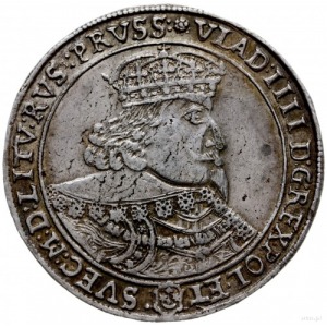 talar 1640, Bydgoszcz; Aw: Popiersie króla w prawo w ko...