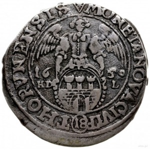 ort 1660, Toruń; data przebita z roku 1659; Kop. 8323 (...