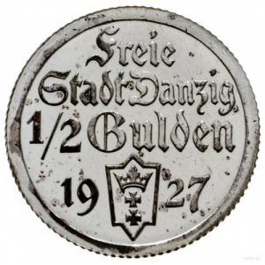1/2 guldena 1927, Berlin; Koga; CNG.II.a, Jaeger D.6, P...