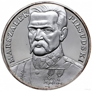 200.000 złotych 1990, Solidarity Mint - USA; Józef Piłs...