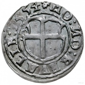 ferding 1554 Rewal (Tallinn); odmiana z trójlistkiem na...