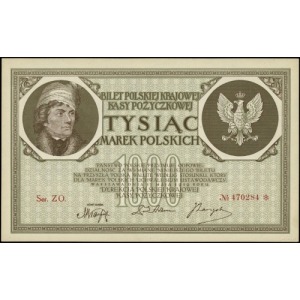 1.000 marek polskich 17.05.1919, seria ZO, numeracja 47...