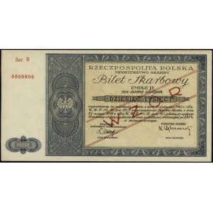 bilet skarbowy na 10.000 złotych 25.03.1946; II emisja,...