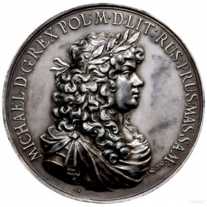 medal z 1670 r. autorstwa J. Höhna juniora, wybity z ok...