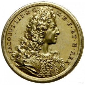 medal z 1719 r. autorstwa Otto Hammeraniego wybity w Rz...