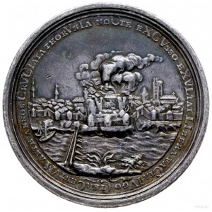 medal z 1754 roku wybity z okazji 300. rocznicy powrotu...