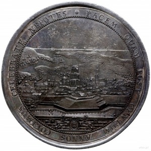 medal z 1760 r. autorstwa Luttmera (medalier z Hannover...