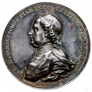 medal z 1771 r. autorstwa Jana Filipa Holzaeussera pośw...