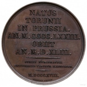 medal z 1818 r., autorstwa Petit’a i Durant’a, poświęco...