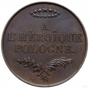 medal autorstwa Barre’a po 1831 r., wybity nakładem Kom...