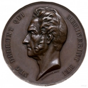 medal z 1832 r. autorstwa Władysława Oleszczyńskiego, p...