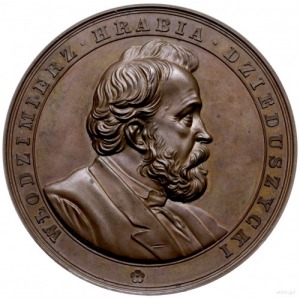 medal z 1877 r. autorstwa C. Radnitzki’ego wybity na pa...