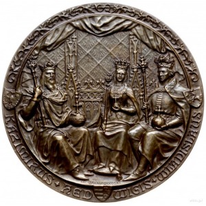 medal z 1900 r. autorstwa Wincentego Trojanowskiego, wy...