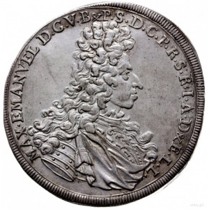 talar 1694, Monachium; Aw: Popiersie księcia w prawo; R...