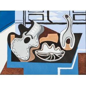Louis Marcoussis (1878 - 1941), Martwa natura kubistyczna, 1929 rok