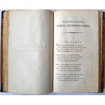 [Szymanowski Józef] Poezye Józefa Szymanowskiego Wilno 1822