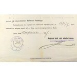 Lwów, Poświadczenie obywatelstwa 1927