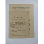 Deklaracja Programowa i statut Związku Naprawy Rzeczpospolitej 1927