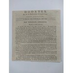 Dodatek do n. 35 Dziennika Urzędowego Guberni Sandomierskiej 1843