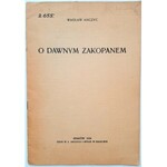 Anczyc, O dawnym Zakopanem 1938