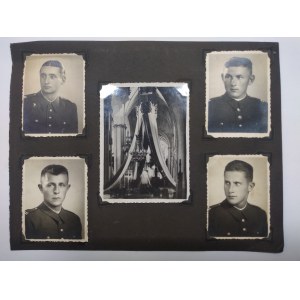 Karta z albumu ze zdjęciami z pogrzebu Marszałka J.Piłsudskiego