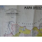 Mapa Diecezji Kieleckiej 1923