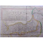 [Mapa Polski 1807] Rizzi-Zannoni: Polen unter Oesterreich, Russland und Prussen