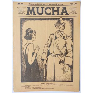 Mucha. Pismo satyryczne 1925 nr 14