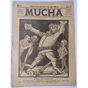 Mucha. Pismo satyryczne 1923 nr 7