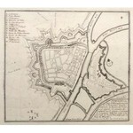 Szczecin Stetin, Plan miasta, miedzioryt 1648 r.