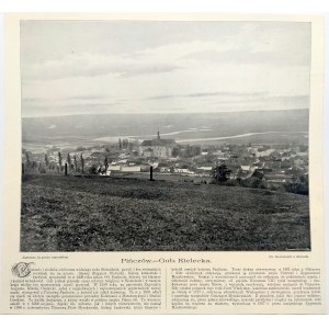 Pińczów, Gubernia kielecka, Zdjęcie z wyd. Kraj w Obrazach 1898 r.