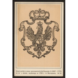 Orzeł Polski z czasu Panowania króla Augusta II 1697-1733