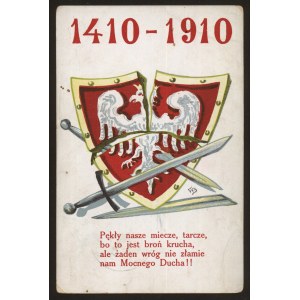 500.rocznica bitwy pod Grunwaldem (tarcza i miecze)