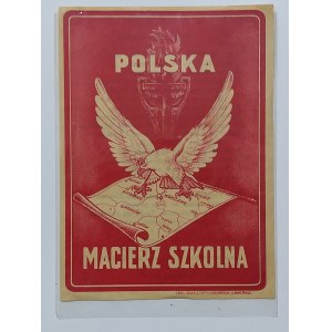 Patriotyczno-religijna ulotka Polska Macierz Szkolna
