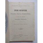 Śpiewy historyczne Juliana Ursyna Niemcewicza 1895