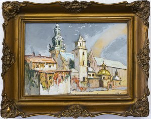 Anna Maślakiewicz-Brzozowska (1912-1986), Wawel, 1955 r.