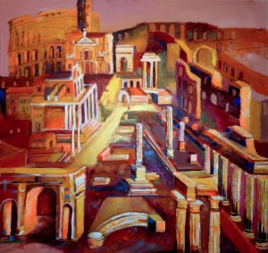 Magdalena Kurek (ur. 1979), Forum Romanum forever, 2020 (POZYCJA WYCOFANA)