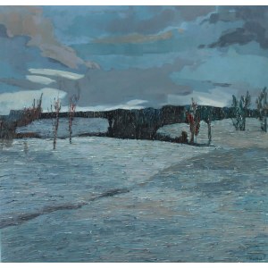 Olena Horhol (ur.1994), Śnieg dookoła, 2017