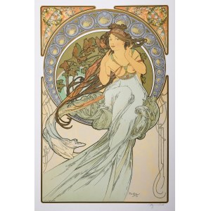 Alfons Mucha, Les Arts La Musique, 1960