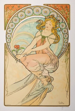 Alfons Mucha, Les Arts La Peinture, 1960