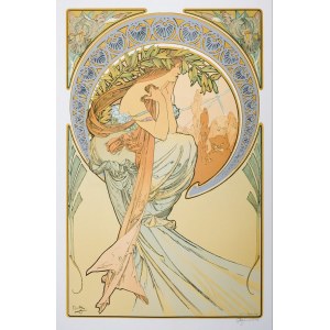 Alfons Mucha, Les Arts La Poesie, 1960