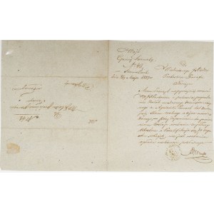 LIST OD WÓJTA GMINY SZAMOTY, 7.05.1859