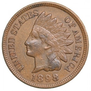 USA 1 cent 1898